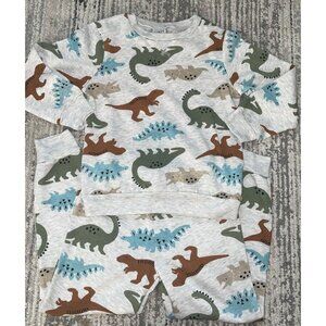 Ricky's Ltd. Boys Animal Print Sweater & Sweat Pants Set - Size 7